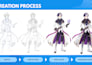 design and rig high quality live2d vtuber model for vtube studio stream